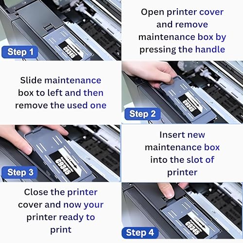 Image of UMPRILA C9345 Maintenance Box (Waste Ink Collector) Compatible with EPS0N L8050,L18050,L15160,L15160,L11160,ET-16600,WF-7820,ST-C8000,ST-C8090 Waste Ink Pad