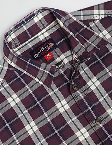 Image of U.S. Polo ASSN. Men's Cotton Regular Fit Tartan Check Twill Casual Shirt