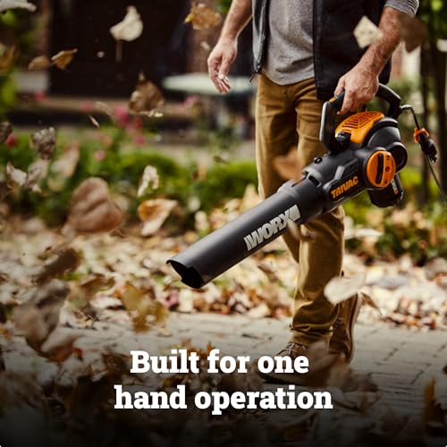 WORX Trivac 3-in-1 Electric Leaf Blower/Leaf Vacuum/Leaf Mulcher, WG512 - image 7
