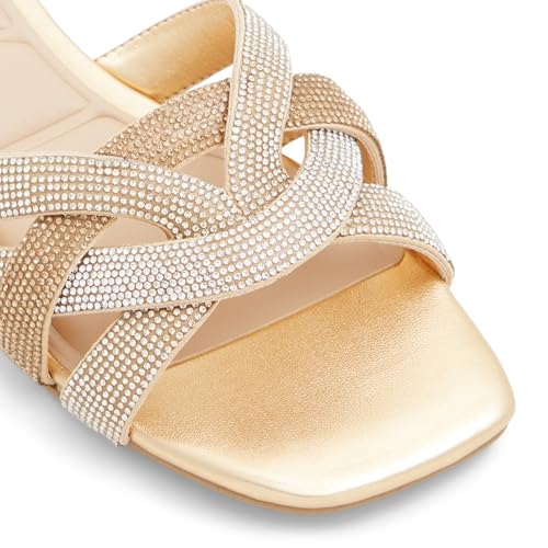 Image of Aldo corally Women's Bronze Textile Sandals