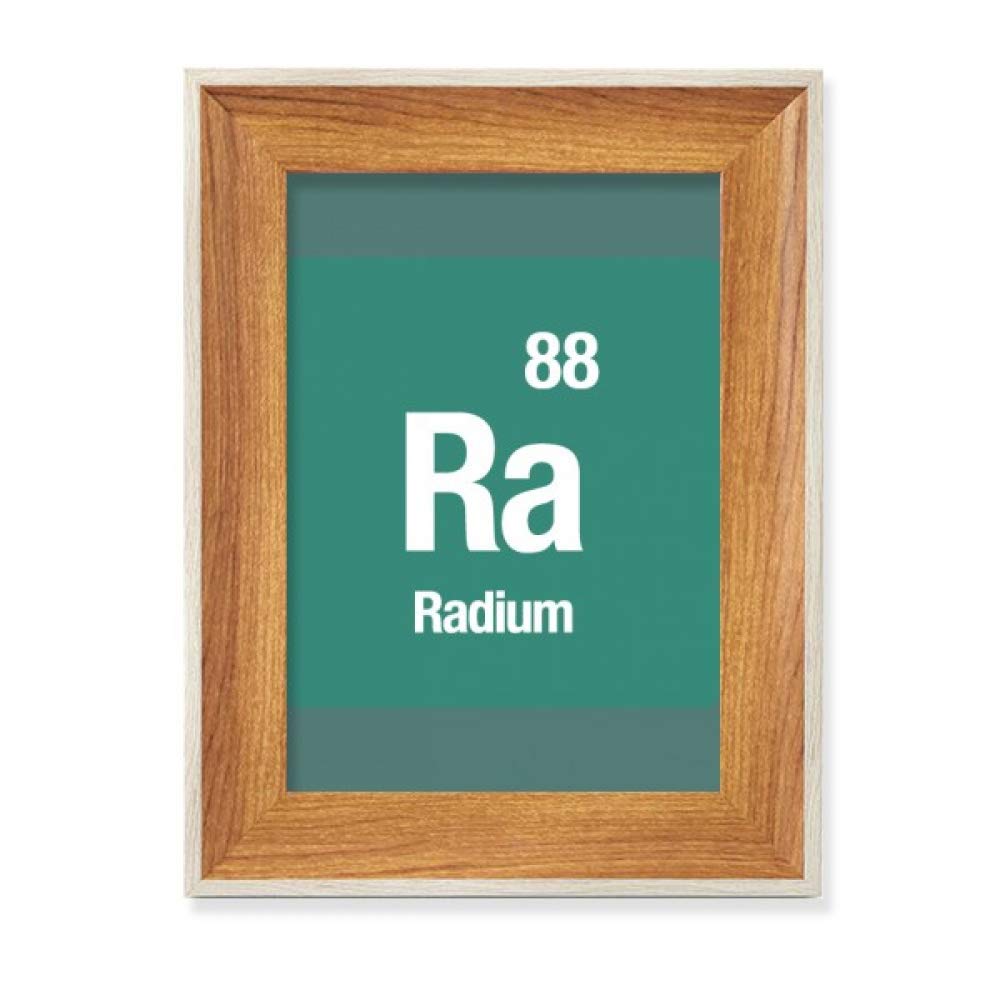 Cadre photo Radium en bois déco science bureau