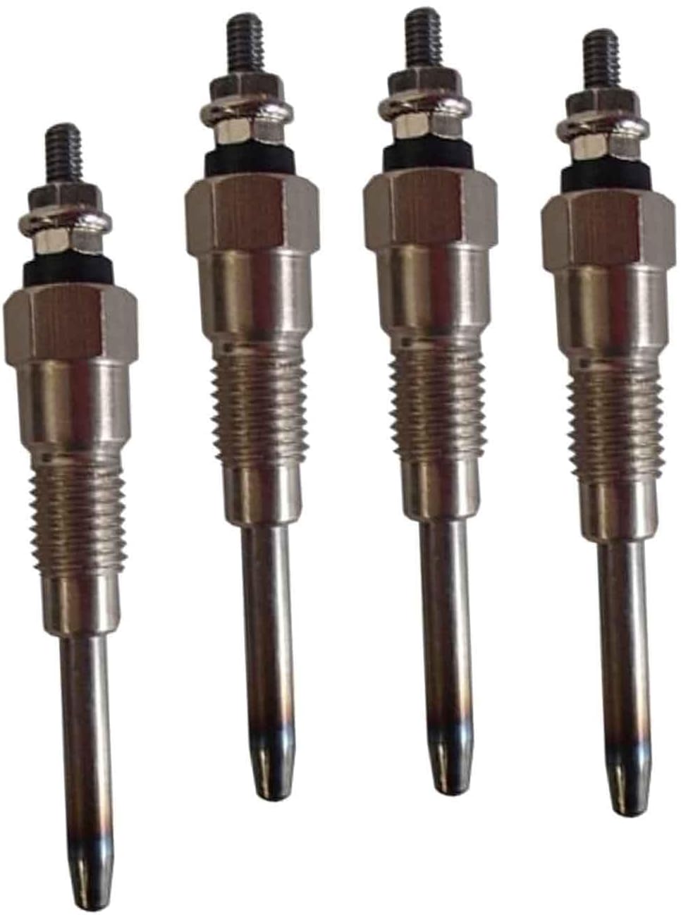 Glow Plug Replacement Compatible with Kawasaki Mule 2510 3010 4010 Utility Vehicles (4 PACK)