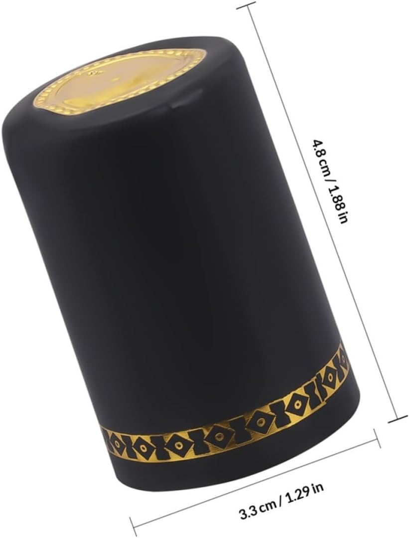 150pcs Heat Shrink Sealing Caps for Wine Bottles Black Pvc Bottle Seals for Airtight Flexible Film for Professional Wine Storage Compatible Heat Blowers
