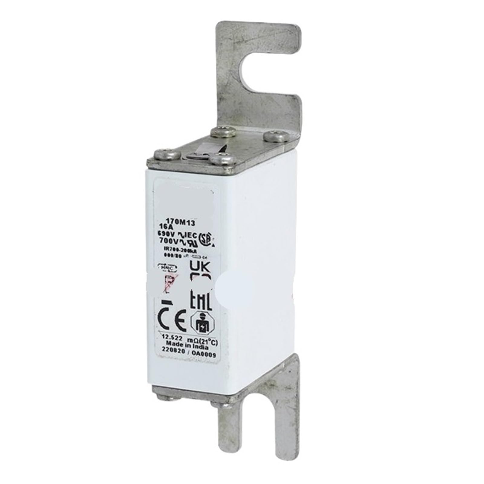 Fusible 16A 690V 700V 170M1360 de protection pour circuits électriques industriels - 2
