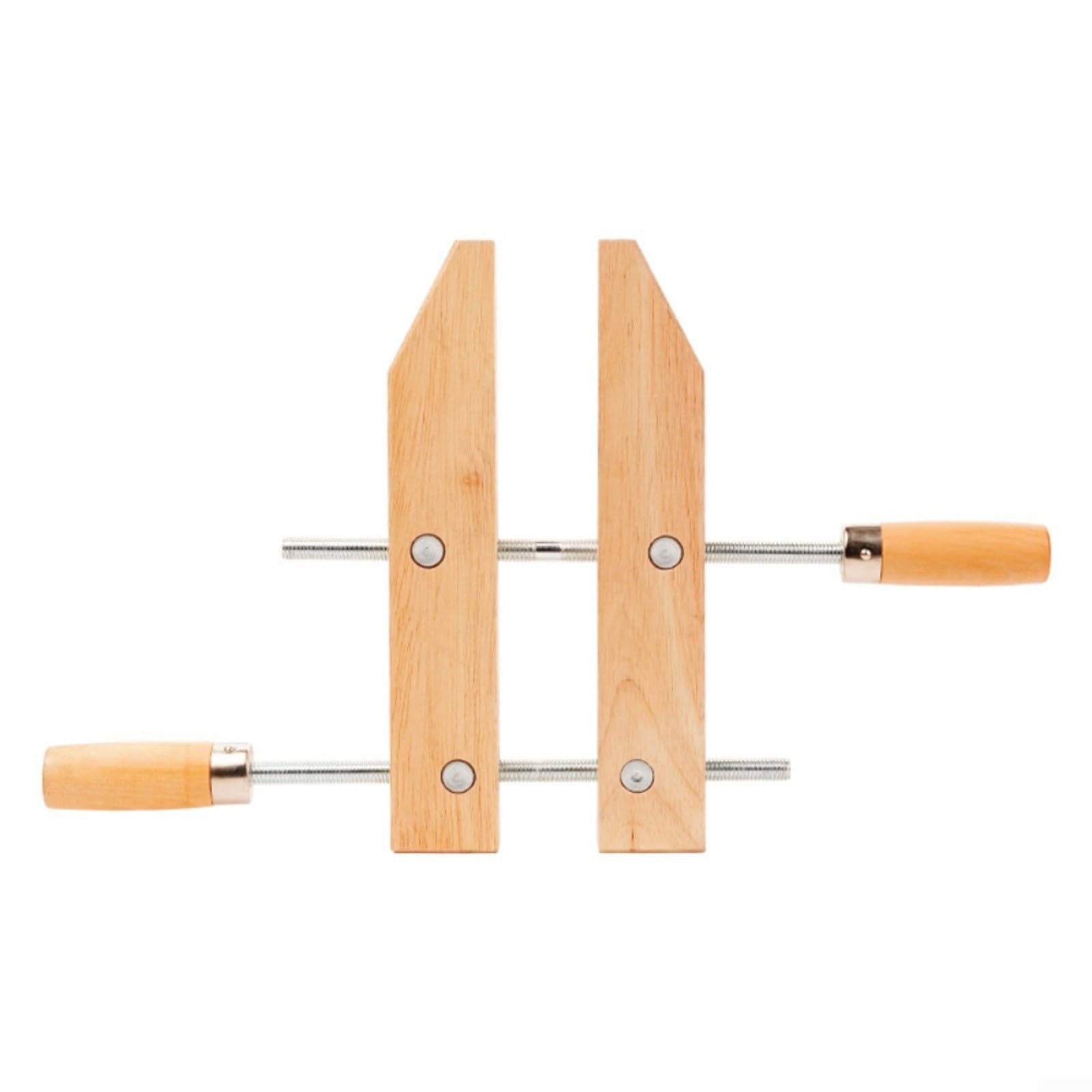 Morsetto a vite in legno con gamma regolabile e ganasce non si rovinano, per tenere materiali delicati e resistenti per progetti di lavorazione del legno (30,5 cm)