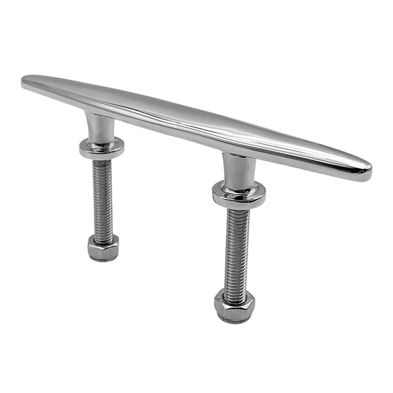 2 szt. Płaska górna knaga 316 knaga pokładowa ze stali nierdzewnej Heavy Duty Mount knaga do łodzi morskiej dok, kotwica, lina cumownicza