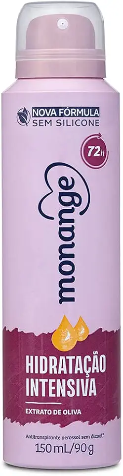 Monange Desodorante Aerossol Hidratação Intensiva 150Ml (90G)