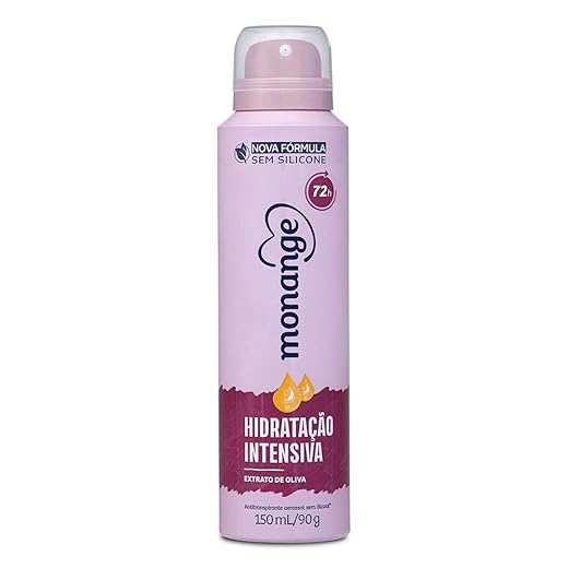Monange Desodorante Aerossol Hidratação Intensiva 150Ml (90G)