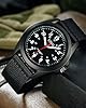 CIVO Mens Watches Military Black: Analogue Quartz Watches for Men Stylish - Waterproof Men's Wrist Watch with Nylon Strap #2