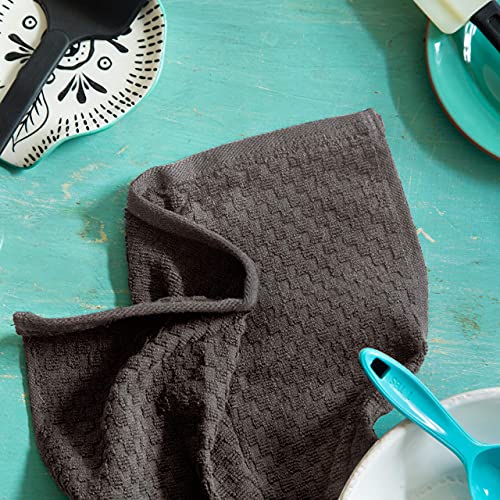 Cotton Craft 61840 Amazing Kitchen Towels - Set Of 8 Terry Towel - 100% Cotton Euro Café Waffle Weave Dish Towel Set thumb #6