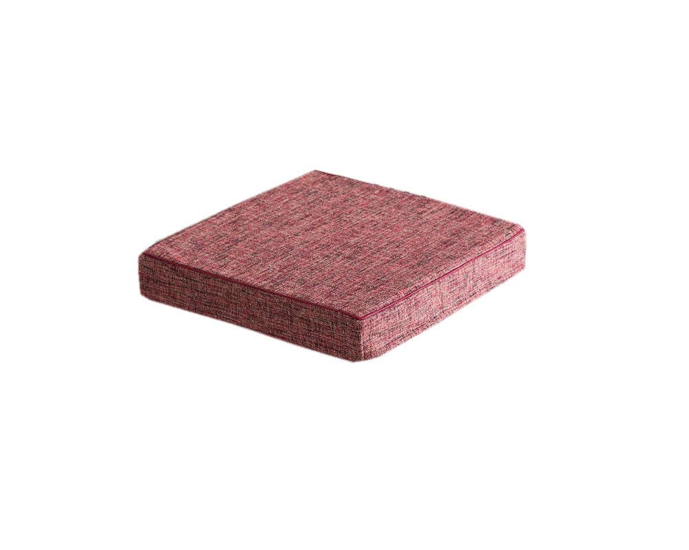 YURO Square Booster Cushion for Office Chair/Armchair/Wheelchair,Thick Memory Foam Seat Pad,Garden Seat Sofa Pad,Non-slip with Zipper,Detachable