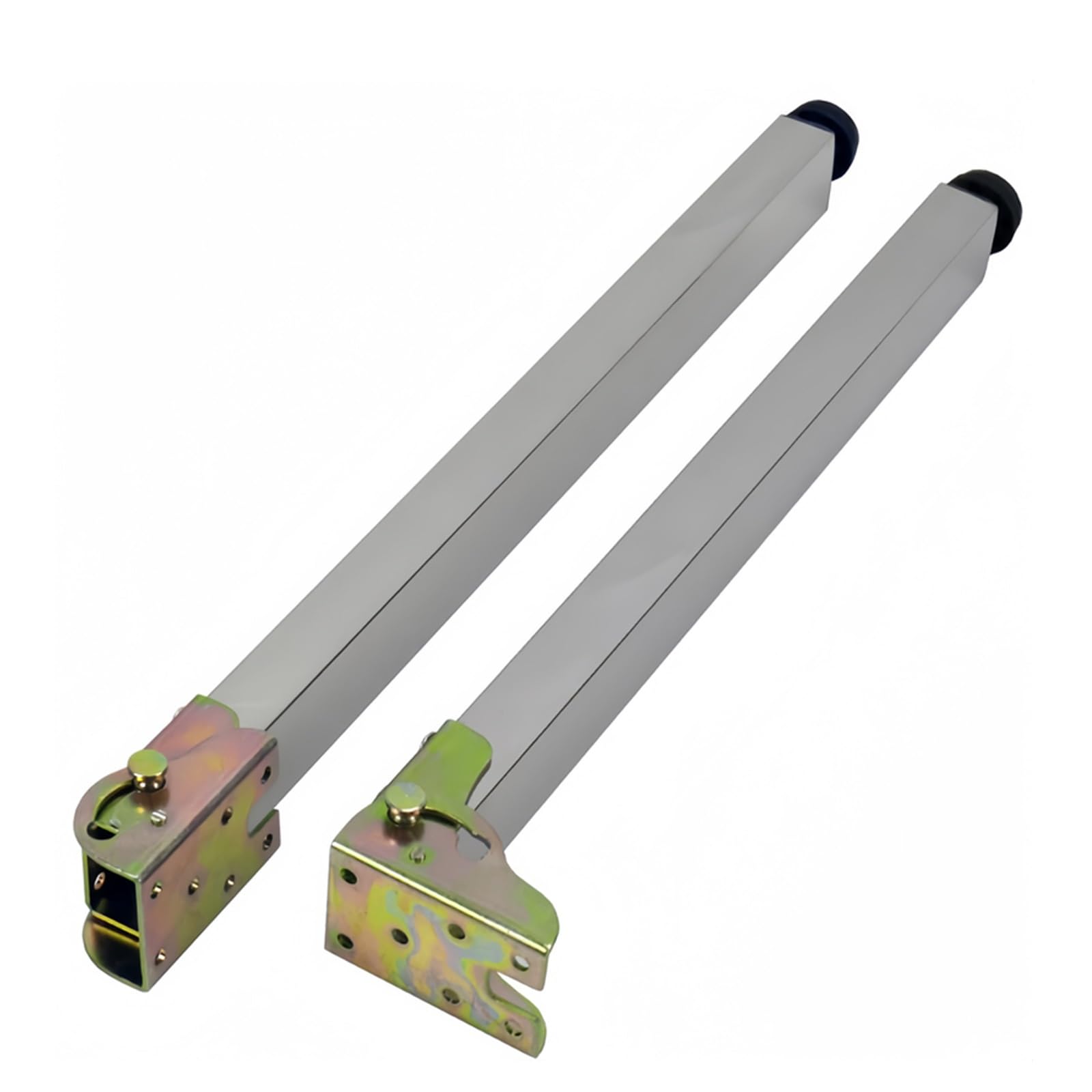 Patas de mesa de metal ajustables - Patas de acero inoxidable para muebles, plegables y regulables en altura (12-59 cm), ideales para escritorios y bares, diseño push-pull (91 cm = 36 pulgadas)