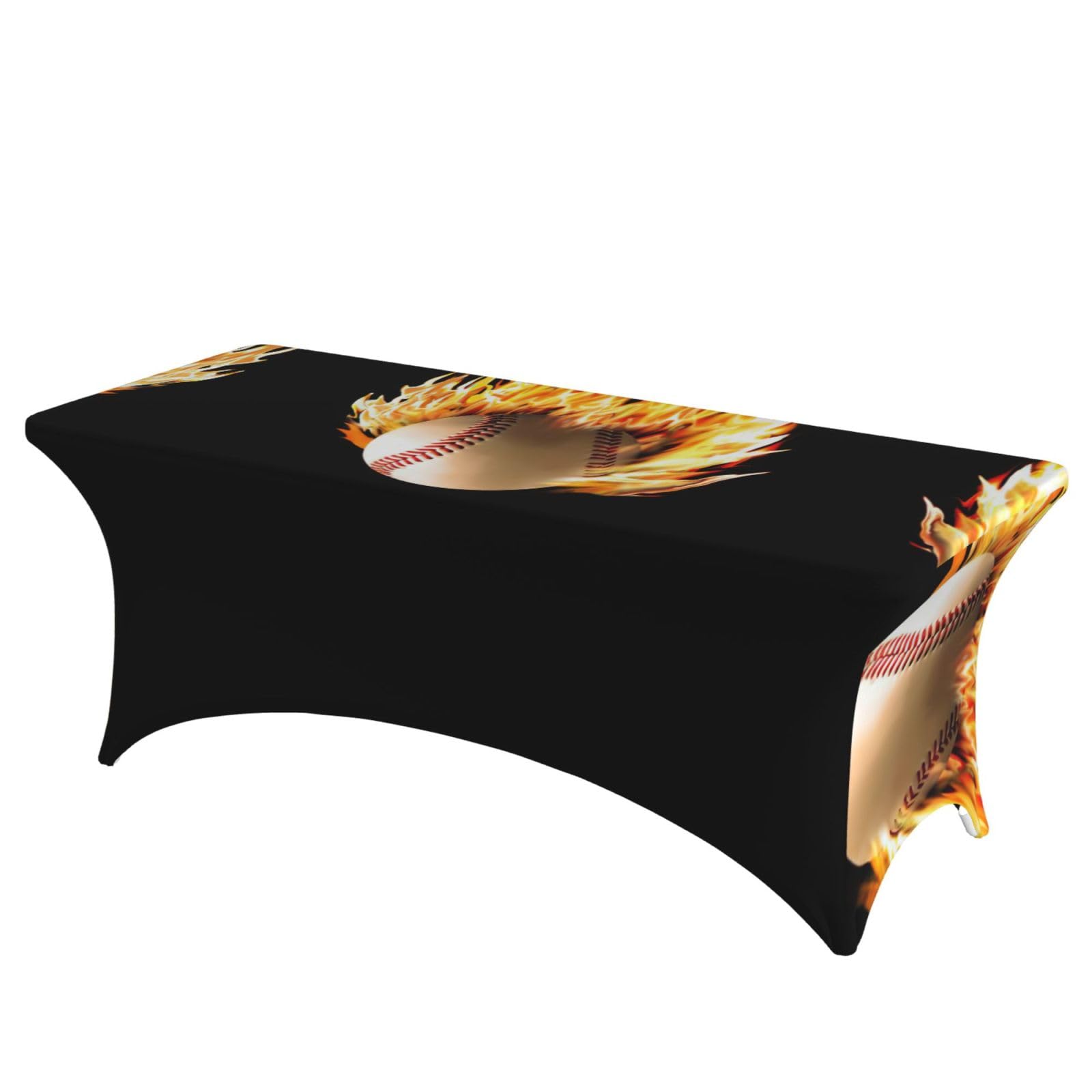 Housses de table 1,8m anniversaire et mariage motif baseball