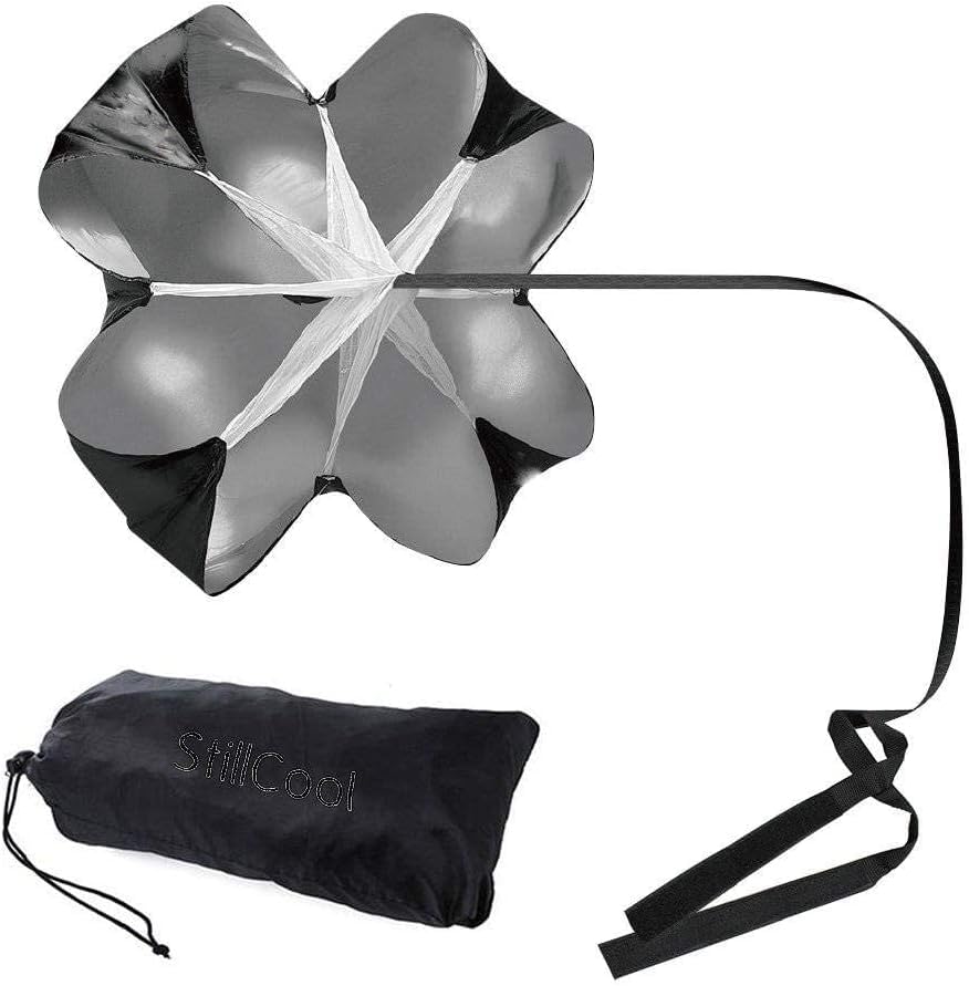 Trenz Fashion Speed Chute | Training Resistance Speed Parachute | 48 inch | in Carry Bag 1