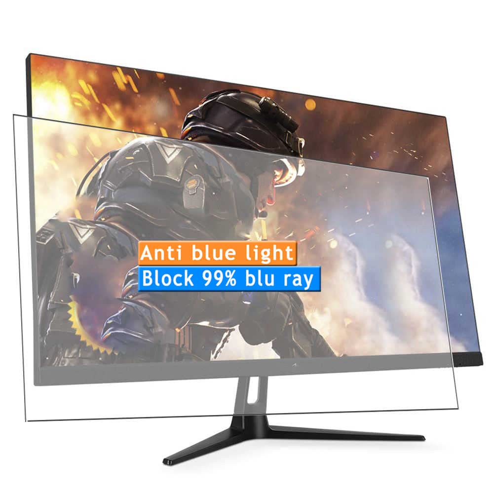 2-Pack Anti Blue Light Screen Protector, compatible with ViewSync VSG27TF-165K 27" Monitor TPU Film Protectors Sticker [ Not Tempered Glass ]