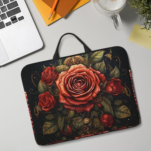 Funda para laptop 14 pulgadas para mujer y hombre rosada gótica miniatura 7