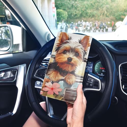 Organizador para auto de cuero miniatura 7
