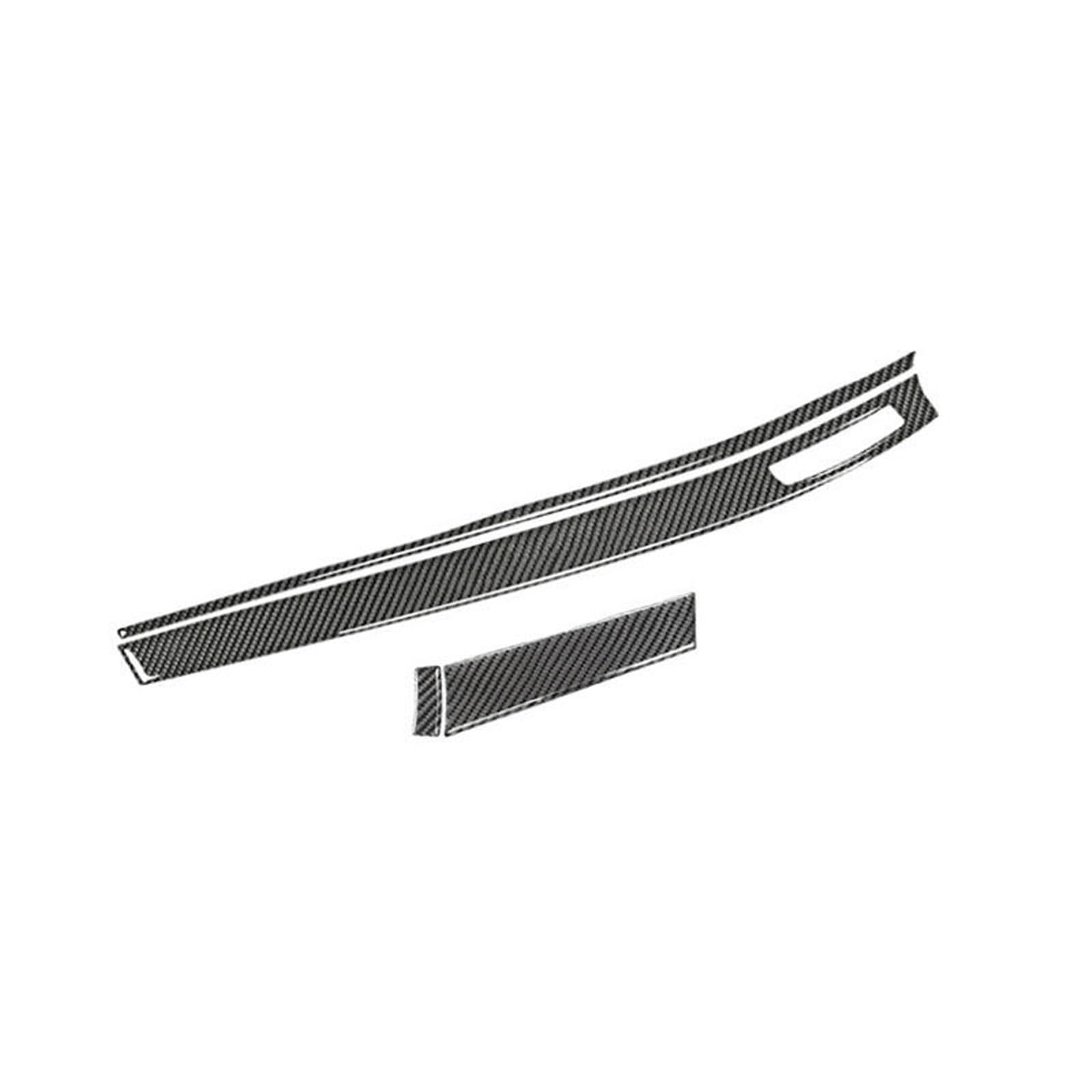 Decoration Interior Trim for Mitsubishi for Lancer 2008 2009 2010 2011 2012 2013 Car Inner Sticker Center Dashboard Panel Cover Strips Trim(RHD)