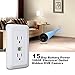 Spy Camera Outlet Fuvision Motion Activated Hidden Camera with 1080P FHD Pinhole Camera 15 Days Battery Life and 16GB Memory Loop Recording DVR Perfect for Home Security and Surveillance(Decoy Outlet)