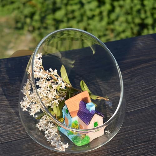 Diseño moderno y resistente Mipcase de 3 botellas de vidrio con corte inclinado para decoración 7