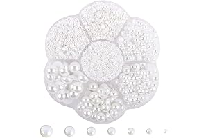 5700 Pcs Pearl Charms for Nails - Artist Creative DIY Makeup