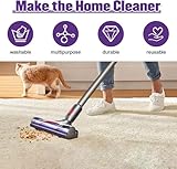 Quick-Release Motorhead Cleaner Replacement Head for Dyson V7 V8 V10 V11 V15 Vacuum Cleaner, Direct Drive Brush Attachment for Hardwood Floor & Carpets, Compatible with SV10 SV11 SV12 SV14 967483-04 - Image 7