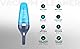 Black+Decker WDC215WA WDC215WA-QW, Tischstaubsauger, Blau, Titan, 10.8 W, 0.385 liters, 65 Dezibel