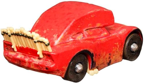 Miniatura 3 de Disney Cars Mattel - Coches fundidos a troquel a escala 155 en la cueva de la carretera Rayo McQueen