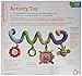 Infantino Stretch & Spiral Activity Toy - Textured Play Activity Toy for Sensory Exploration and Engagement, Ages 0 and Up, Blue Farm