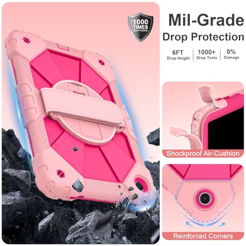 Image of Nitupai for Samsung Galaxy Tab A11+ Plus /A9+ Case 2025 /2023 11 Inch, Pink