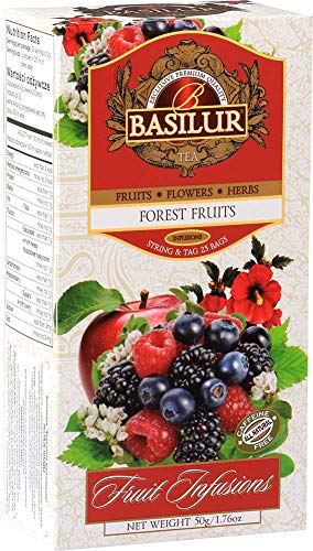 Fruits secs Basilur 25 sachets pour pause cocooning