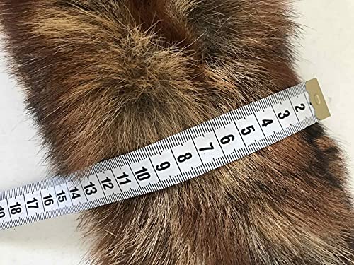 Men Collar Fur fox for coat parka hood 72 cm4
