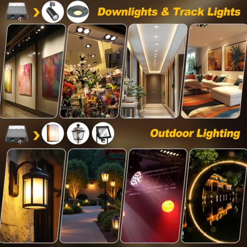 Image of UL Listed 150W 24V 5-in-1 Dimmable LED Driver, Universal Power Supply for TRIAC /Phase, 0-10V, 1-10V, PWM, Potentiometer Dimmers, for LED Strip Lights, Panel, Landscape Lighting, cUL /Class2 /ClassP