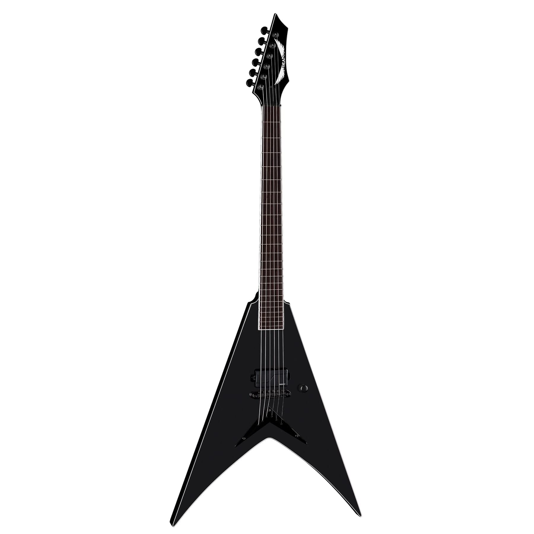 Amazon.com: Dean Guitars Vengeance Select Fluence Black Satin, VEN