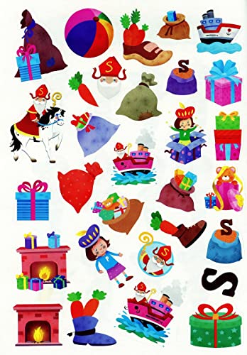 Zak-Van-Sinterklaas-Geschenkzak-90-x-60-cm-3-Stuks-Incl-Sinterklaas-Doeboek-128-paginas