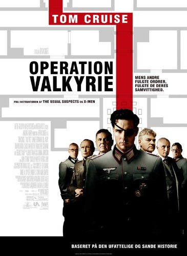 Amazon.com: Valkyrie Poster Movie Danish 11x17 Tom Cruise Manfred