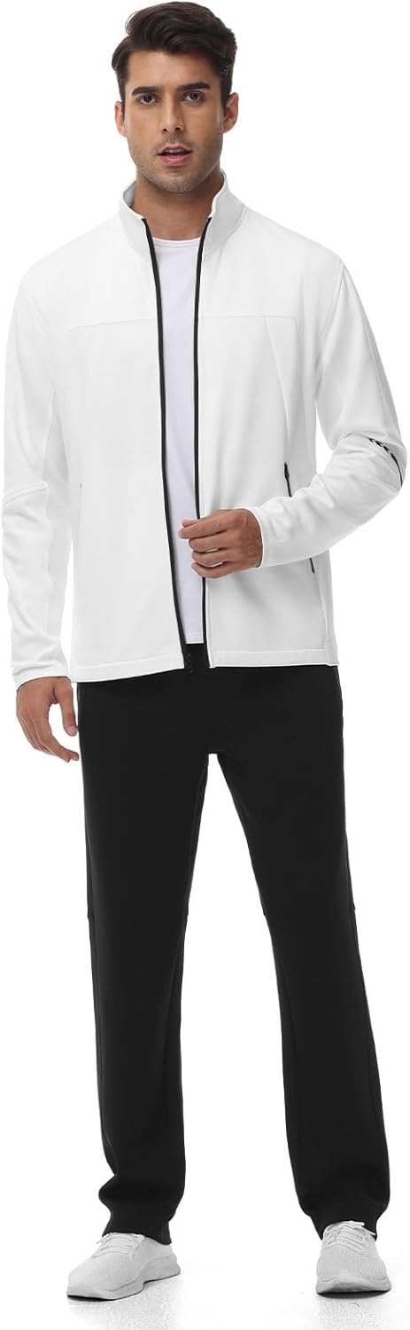 Gopune Men's Tracksuits 2 Piece Casual Athletic Jogging Warm Up Sweat Suits Workout Sports Sets - Image 5