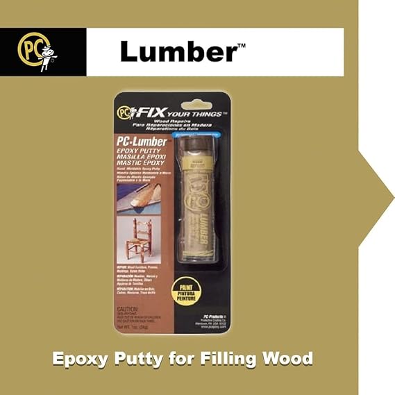 PC Products - 25574 PC-Lumber Epoxy Putty, 1oz Stick,Tan