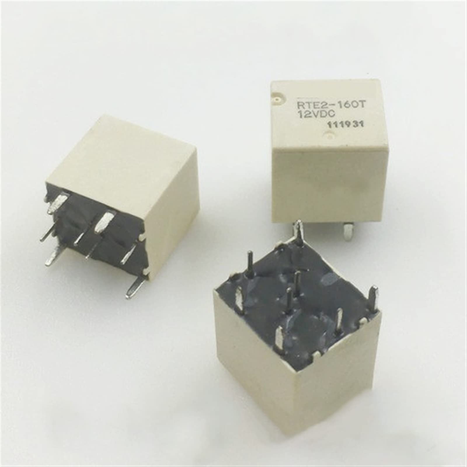 GJZIFGFWQ 5Pcs Automobile Relay RTE2-160T-12VDC RTE2-160T-12V RTE2-160T 12V RTE2 160T 8PINS