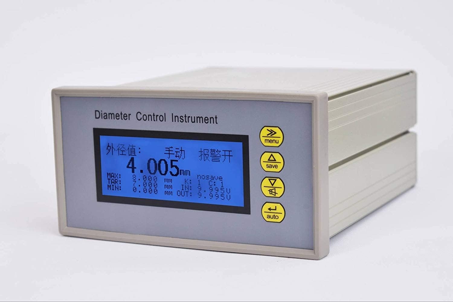 Non-contact Diameter Measurement Meter Tester Diameter Gauge 0.2 to 30mm Diameter Measuring Instrument Sensitivity 1um Accuracy ±2um with tripod alarm function