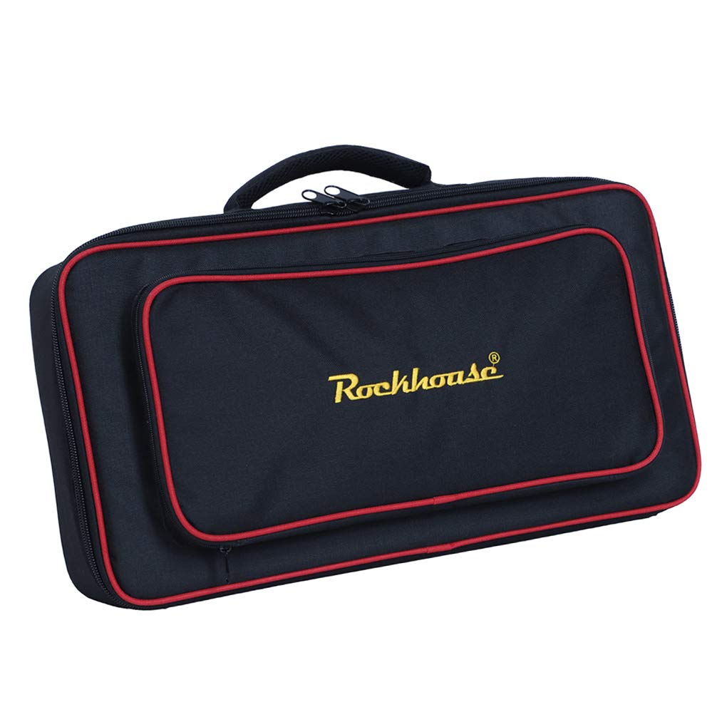 10 set di effetti chitarra elettrica Pedaliera Consiglio Storage Bag Carry Case Effetto Pedalboard Zipper Pouch