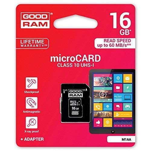 Good Ram scheda memoria microSD 4-128gb - 16 GB