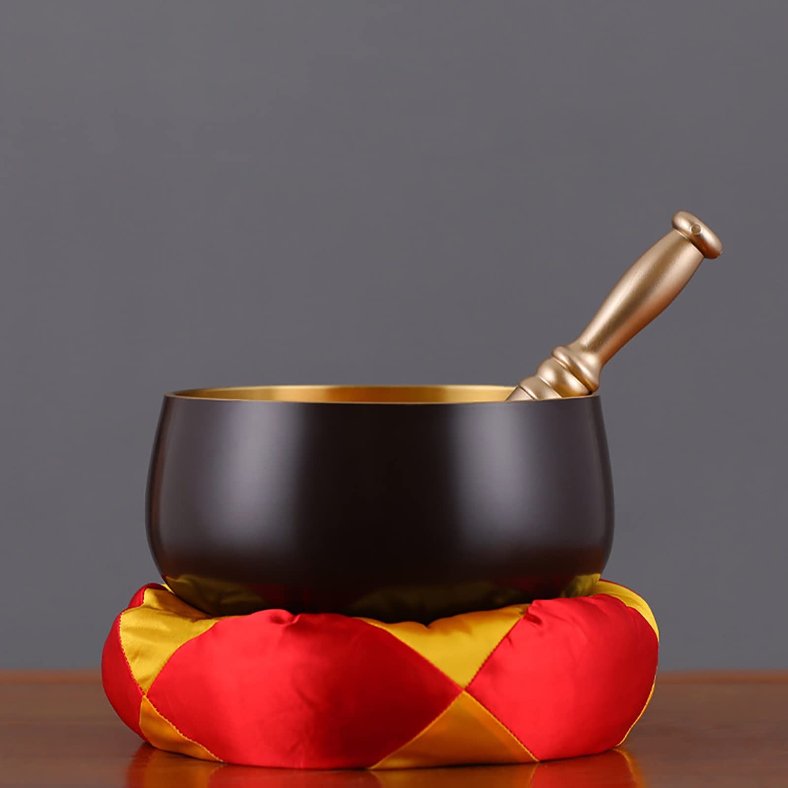 Set di Campane tibetane, Facili da Suonare per Principianti, autentiche Campane buddiste Artigianali, Ideali per Yoga, Meditazione e Terapia del Suono.