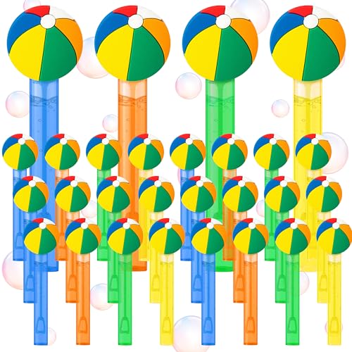 EYxsaxenk Beach Ball Bubble Stick Bulk Bubbles Maker Toy Summer Party Favor