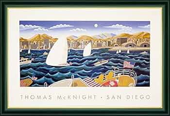 トーマス・マクナイト サンディエゴ 版画 トーマス・マクナイト サンディエゴ 版画 - メルカリ