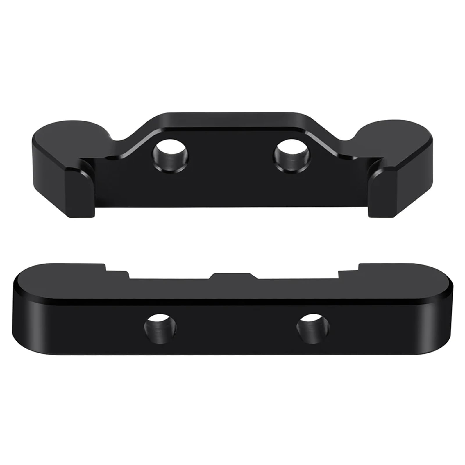 RC Coches Repuestos para Mini-B 2Wd 1/16 RC para Buggy Camión Modelo Piezas Mejora Aleación Aluminio Conjunto Bloque Pivote Trasero Montaje Brazo