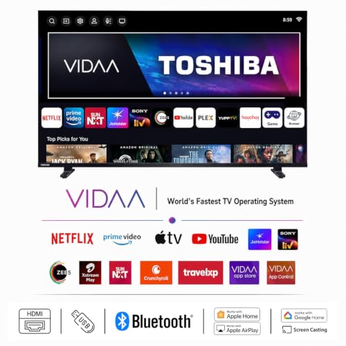 Image of Toshiba 75 Inch 75Z570SP | Mini Dimming QLED | 144Hz Game Mode| Regza Engine ZRi | Dolby Vision.Atmos | Regza Power Audio | Hands-Free Voice Control