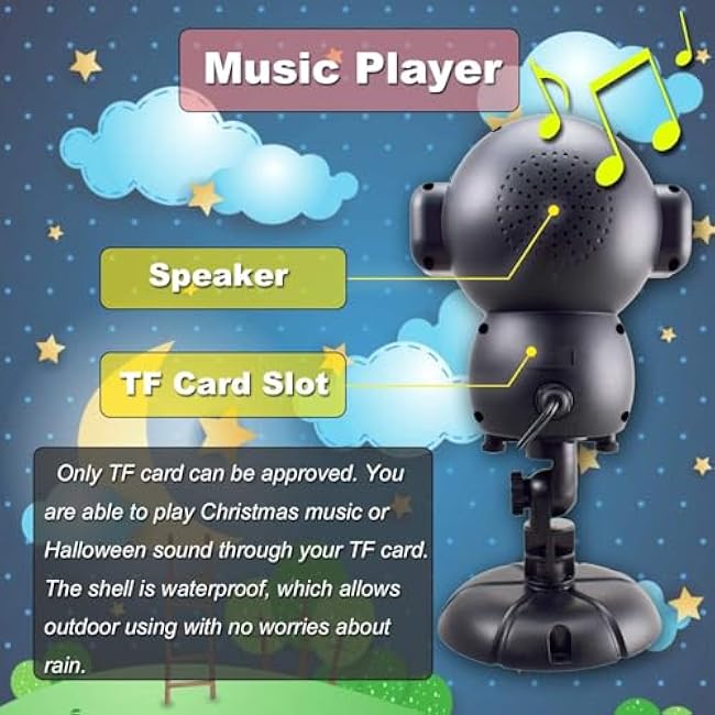 LED Snow Light Projector