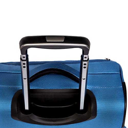 Amazon Basics Francis Wheeled Duffel, Blue