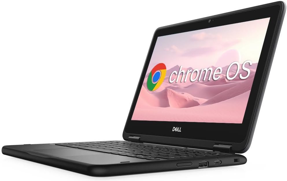 Dell Chromebook 11 3100 2-in-1 11.6" Touchscreen Laptop Computer, Celeron N4000, 4 GB RAM, 32 GB eMMC, Type-C, Japanese Keyboard, Chrome OS (Renewed)